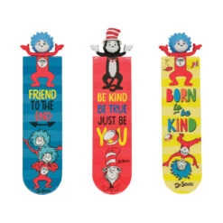 Geddes-c10d Dr Seuss 3D Bookmark