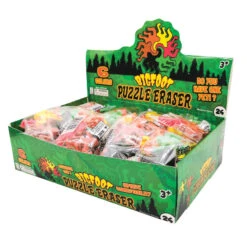 Geddes-c10d Big Foot Puzzle Erasers -Geddes 0018294 big foot puzzle erasers