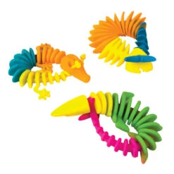 Geddes-c10d Rainbow Reptile Skeleton Toy -Geddes 0018335 rainbow reptile skeleton toy