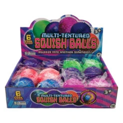 Geddes-c10d Multi Textured Squeeze Ball -Geddes 0018380 multi textured squeeze ball