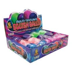 Geddes-c10d Multi Textured Squeeze Ball -Geddes 0018381 multi textured squeeze ball