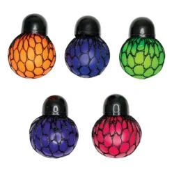 Geddes-c10d Rainbow Mesh Squeeze Balls