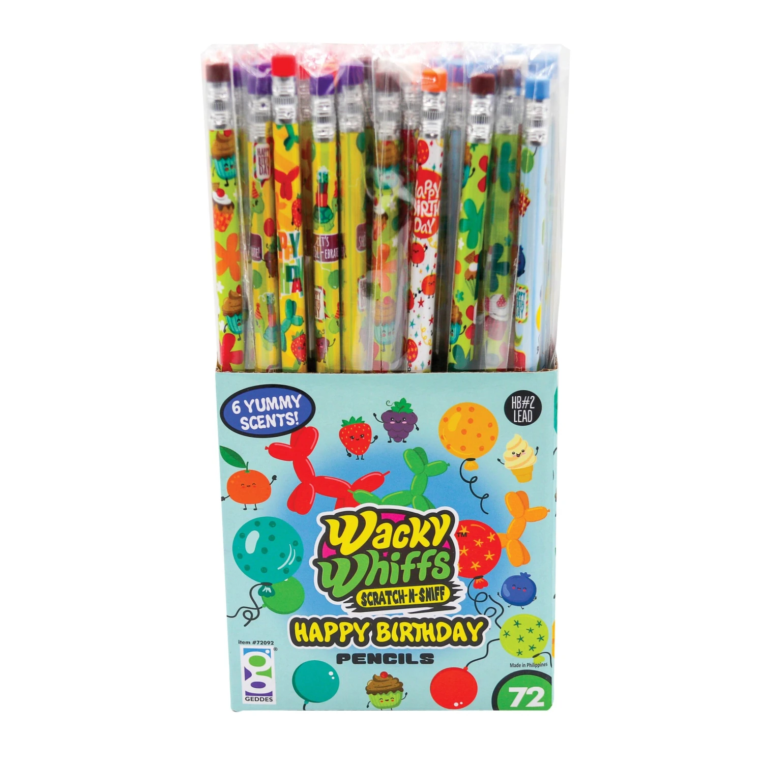 Raymond Geddes Wacky Whiffs Scented Birthday Pencil 5 Raymond Geddes Wacky Whiffs Scented Birthday Pencil - Image 3