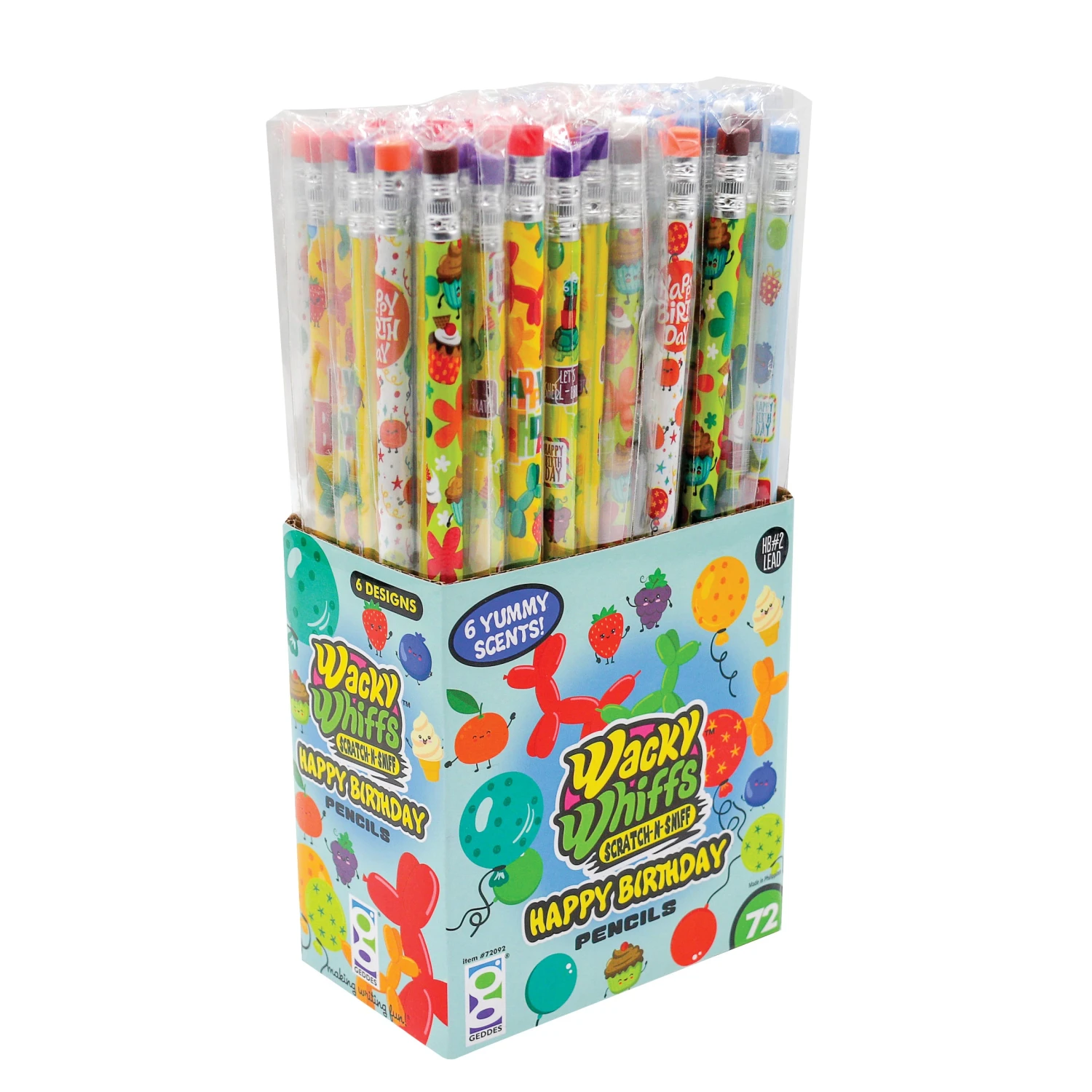 Raymond Geddes Wacky Whiffs Scented Birthday Pencil 6 Raymond Geddes Wacky Whiffs Scented Birthday Pencil - Image 4