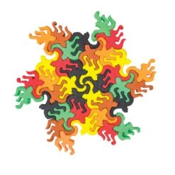 Geddes-c10d Big Foot Puzzle Erasers