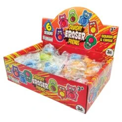 Raymond Geddes Squishy Eraser Friends -Geddes 72222 004