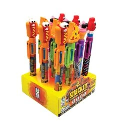Raymond Geddes Snackin Scented 6 Color Pen -Geddes 72227 004
