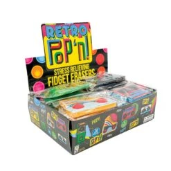 Raymond Geddes Retro Pop ‘n’ Stress Relieving Fidget Erasers -Geddes 72260 005