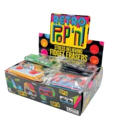 Raymond Geddes Retro Pop ‘n’ Stress Relieving Fidget Erasers -Geddes 72260 006