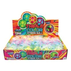 Raymond Geddes Triple Color Stress Ball 11 Raymond Geddes Triple Color Stress Ball -Geddes 72264 004