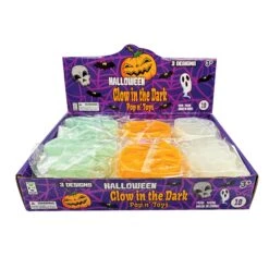 Raymond Geddes Halloween Glow-in-the-Dark Pop ‘N’ Toys -Geddes 72288 003