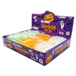Raymond Geddes Halloween Glow-in-the-Dark Pop ‘N’ Toys -Geddes 72288 004