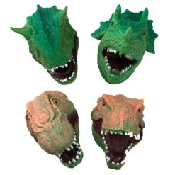 Raymond Geddes Dinosaur Finger Puppet Toys