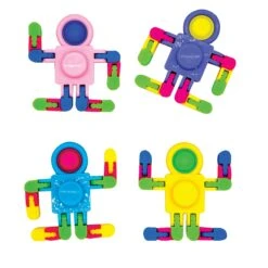 Geddes 38 Raymond Geddes Pop ‘n’ Spin Whacky Guy Toys