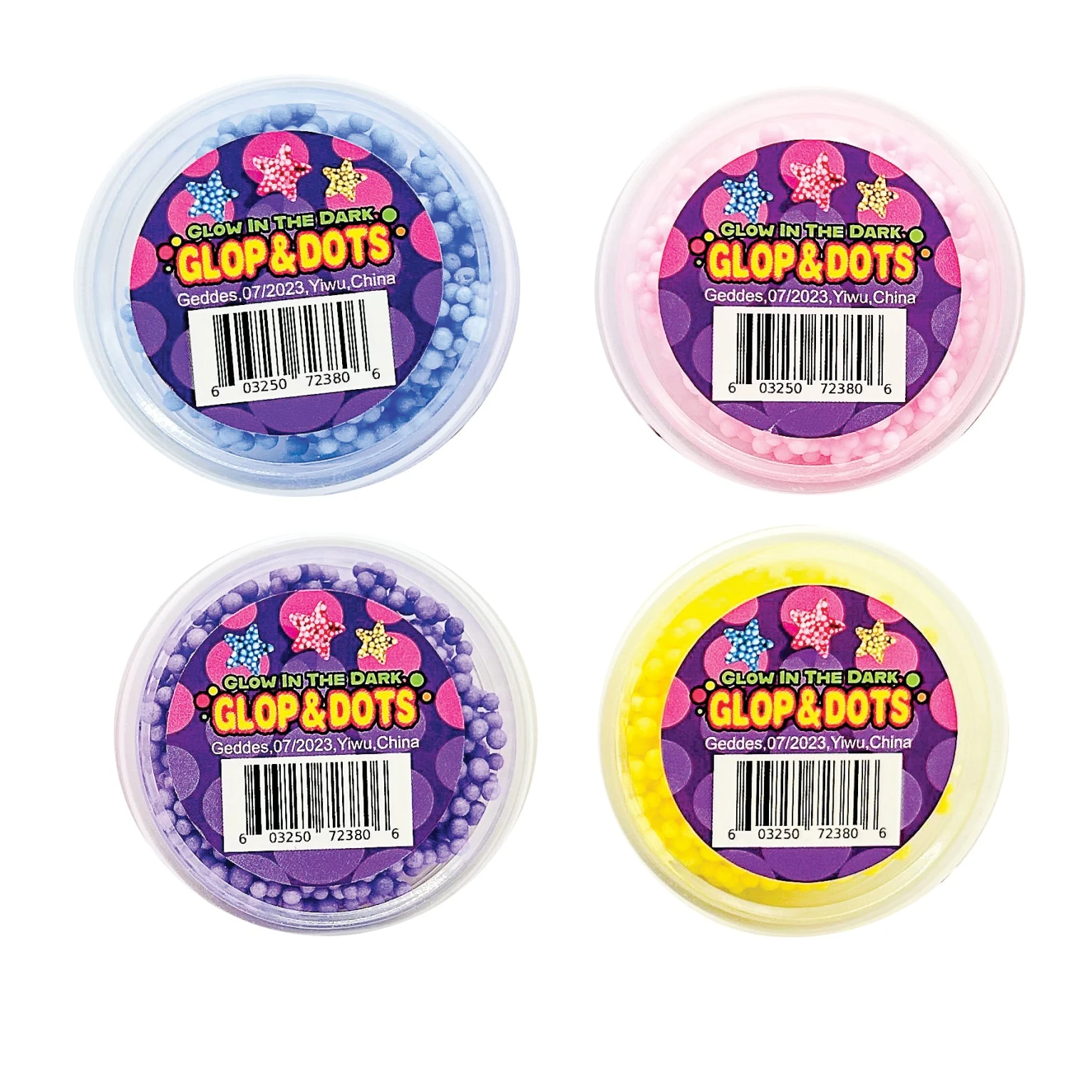 Raymond Geddes Glow In The Dark Glops & Dots Modeling Foam 3 Raymond Geddes Glow In The Dark Glops & Dots Modeling Foam