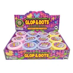 Raymond Geddes Glow In The Dark Glops & Dots Modeling Foam 11 Raymond Geddes Glow In The Dark Glops & Dots Modeling Foam -Geddes 72380 002
