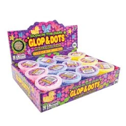 Raymond Geddes Glow In The Dark Glops & Dots Modeling Foam 13 Raymond Geddes Glow In The Dark Glops & Dots Modeling Foam -Geddes 72380 004