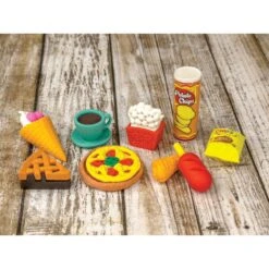 Raymond Geddes Snack Attack II 3D Erasers -Geddes 72385 005