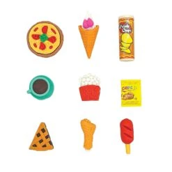 Raymond Geddes Snack Attack II 3D Erasers -Geddes 72385 009