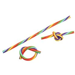 Raymond Geddes Rainbow Glow-in-the-Dark Noodle Fidget Toys -Geddes 72436 003