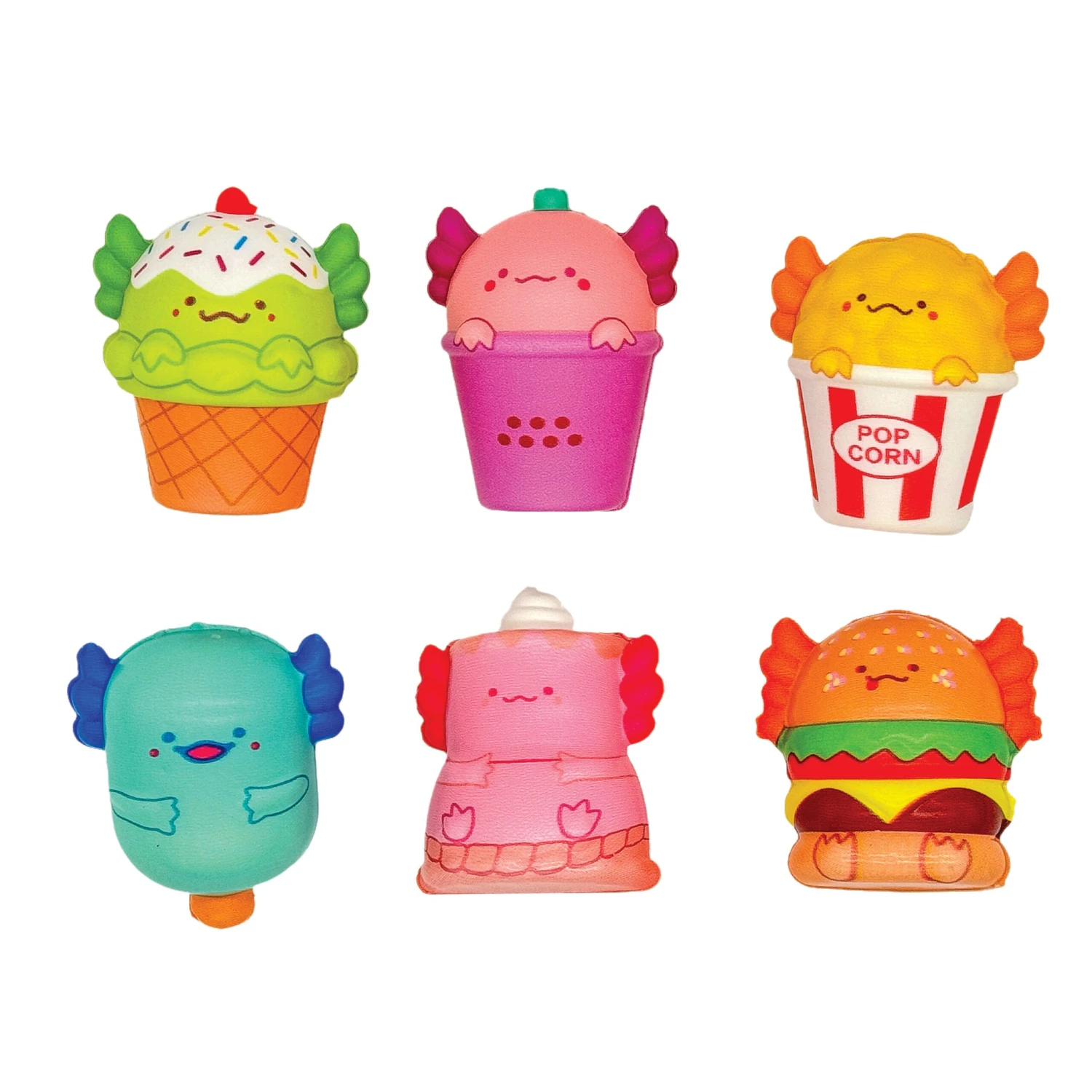 Raymond Geddes Mash Up Axolotl Squishy Toys 3 Raymond Geddes Mash Up Axolotl Squishy Toys